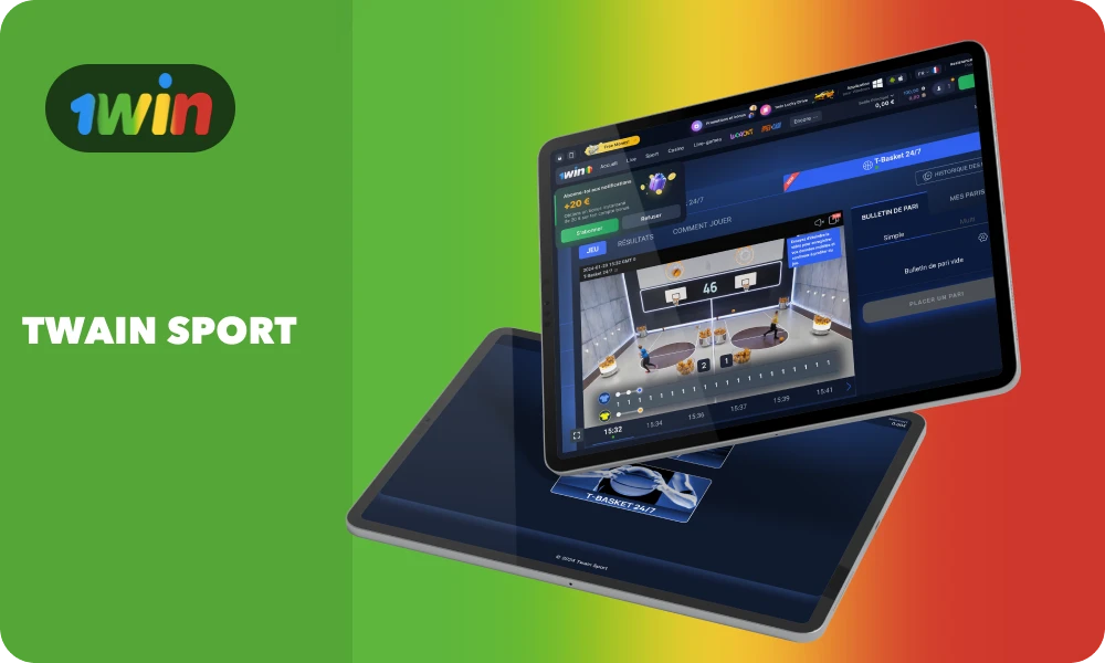Twain sports 1win est une nouvelle section du site où les parieurs maltais peuvent parier sur des matchs de football et de basket-ball