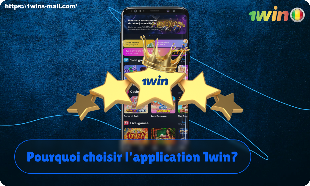 L'application 1win est idéale pour les joueurs maliens qui souhaitent améliorer leur expérience de jeu mobile
