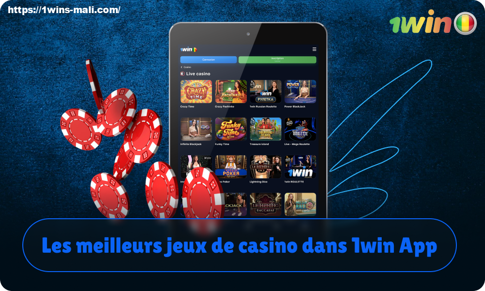 Les utilisateurs maliens qui préfèrent les jeux de casino y trouveront leur compte et passeront leur temps à jouer à des milliers de jeux différents sur 1win