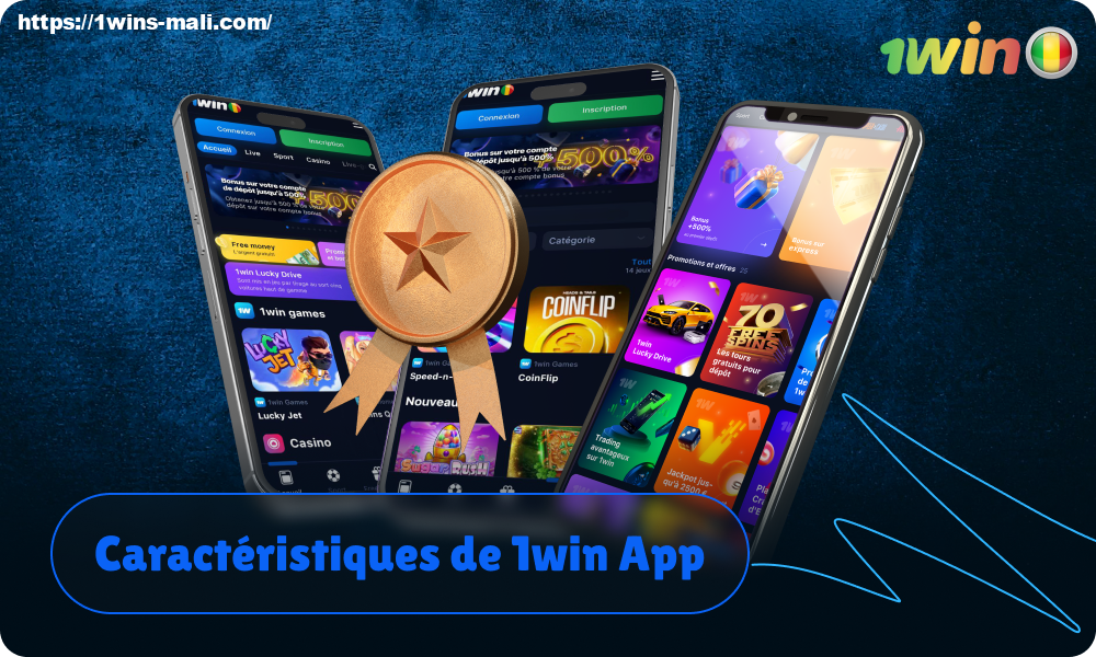 L'application 1win est conçue pour être aussi conviviale que possible pour les utilisateurs maliens et offrir aux joueurs une gamme complète d'options de jeu
