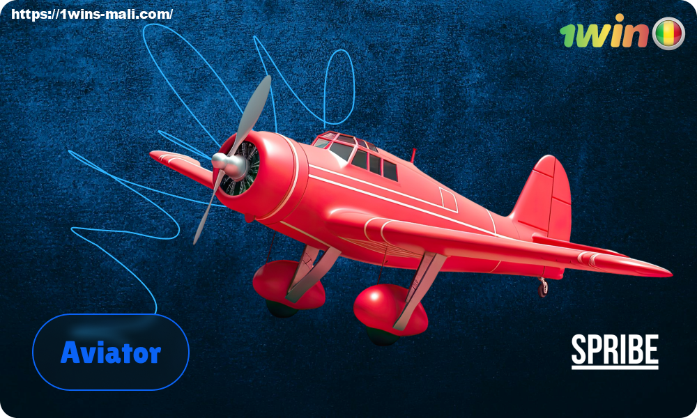 Aviator est un jeu instantané populaire de Spribe, symbolisé par un avion, présenté chez 1win Mali